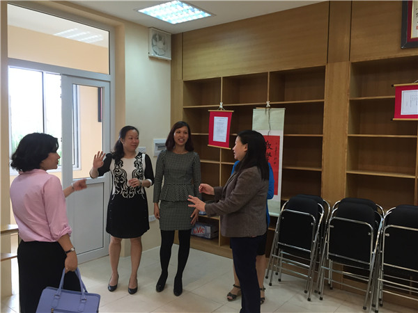 我校代表团参观越南河内大学孔子学院