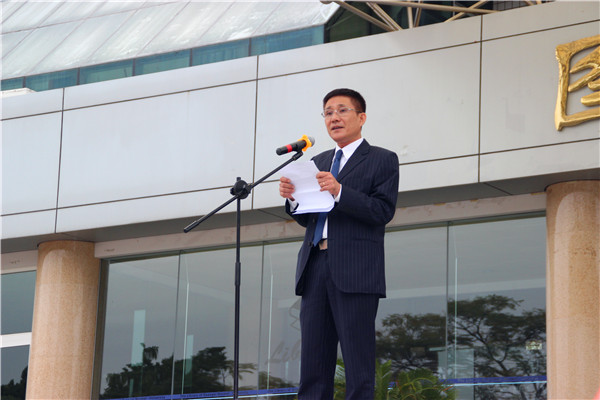 越南驻南宁总领馆黎英俊领事在开幕式上发言