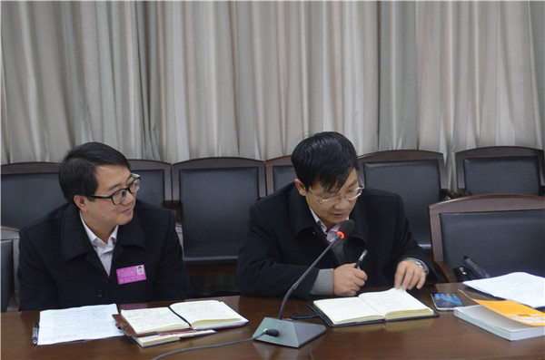 王光和副院长发言